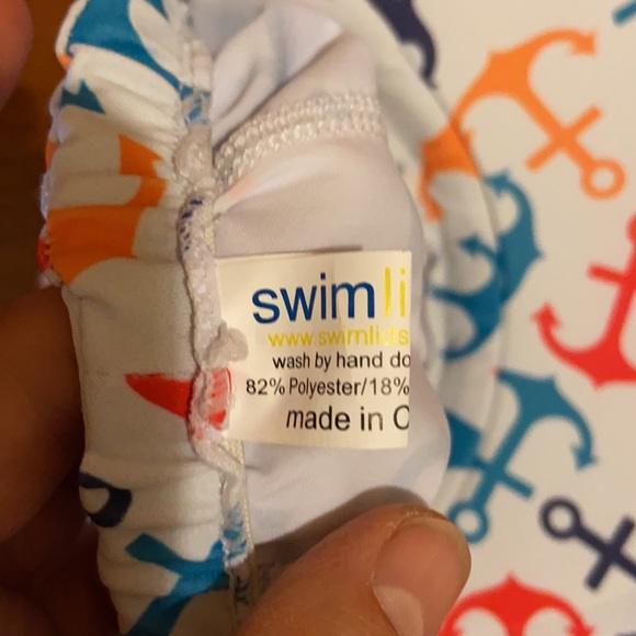 Swim Lids Cap UPF 50+ bathing cap Adult SZ L - Picture 7 of 10